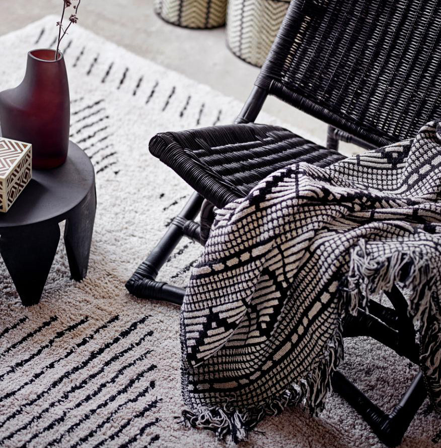 Collection of beautiful blankets and cushions from BAM Store + Space in Easton, Bristol
