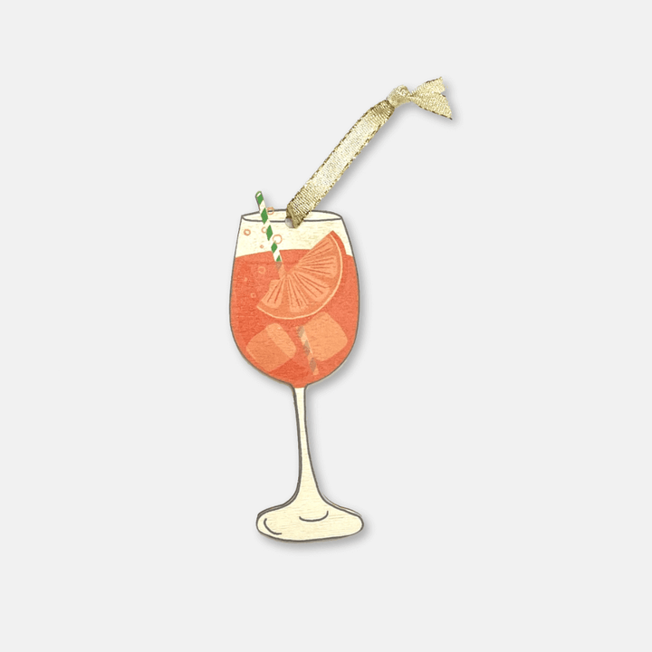 Aperol Spritz Wooden Decoration