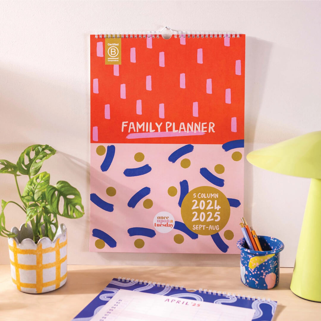 Academic 20242025 Family Planner Calendar BAM Store + Space