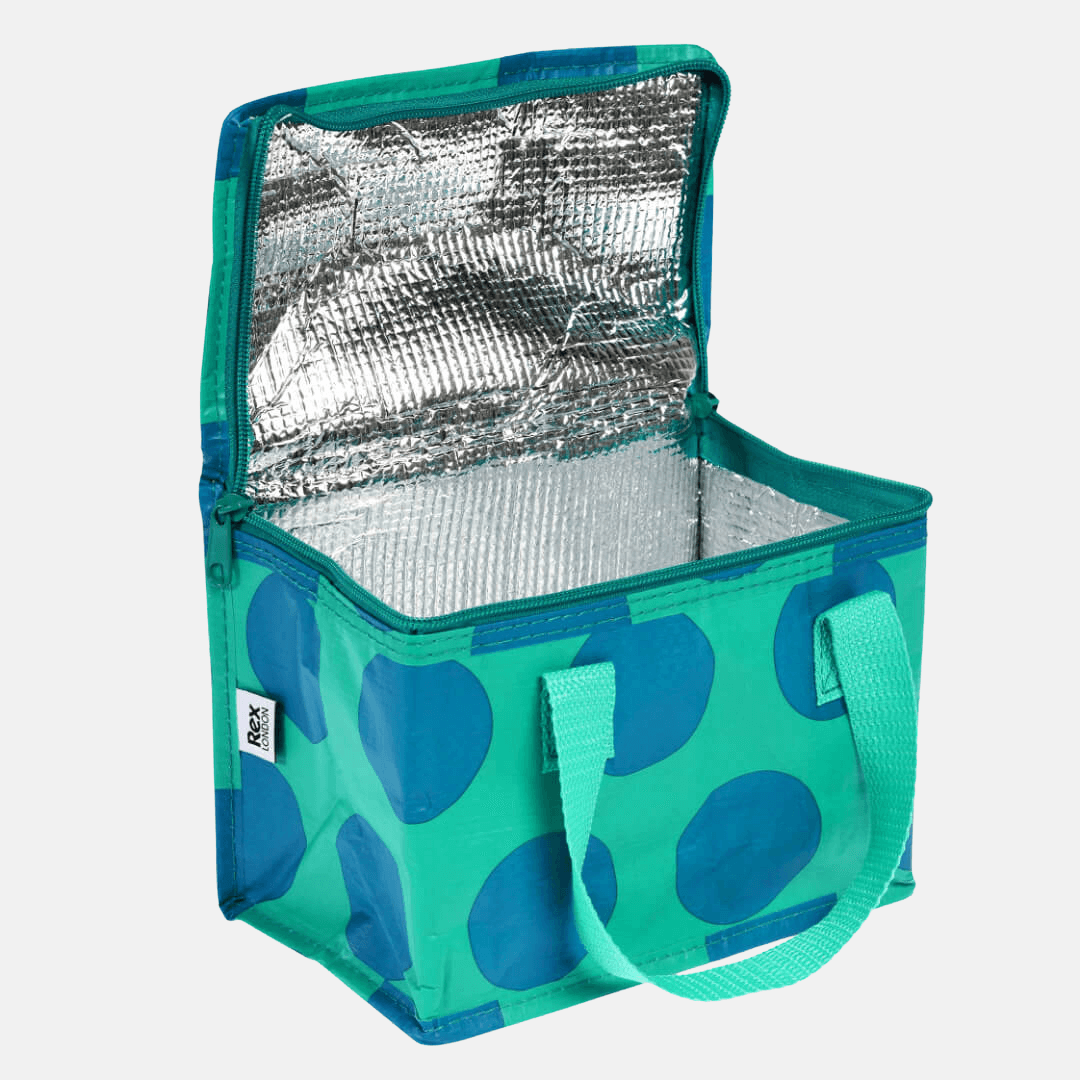 Blue & Turquoise Lunch Bag
