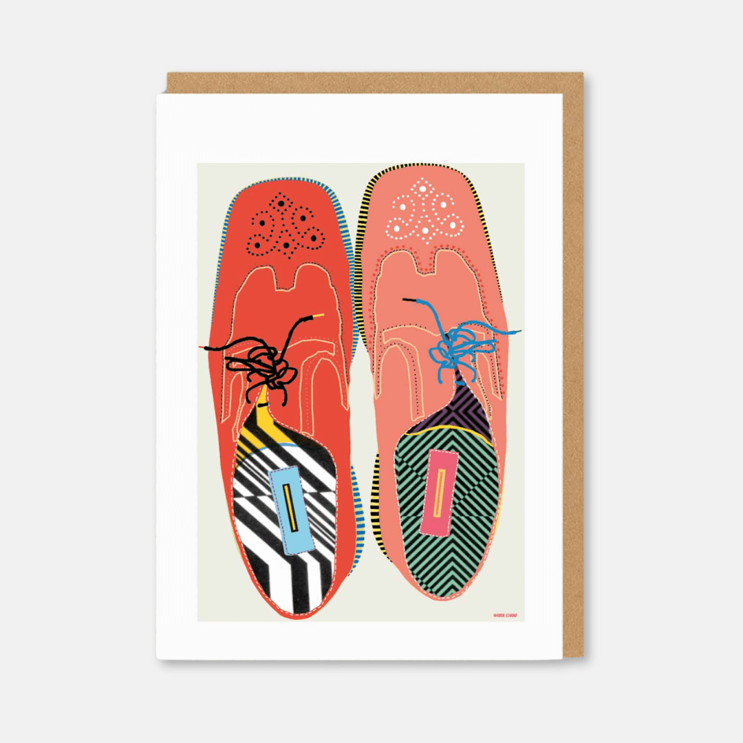 Brogues Greetings Card