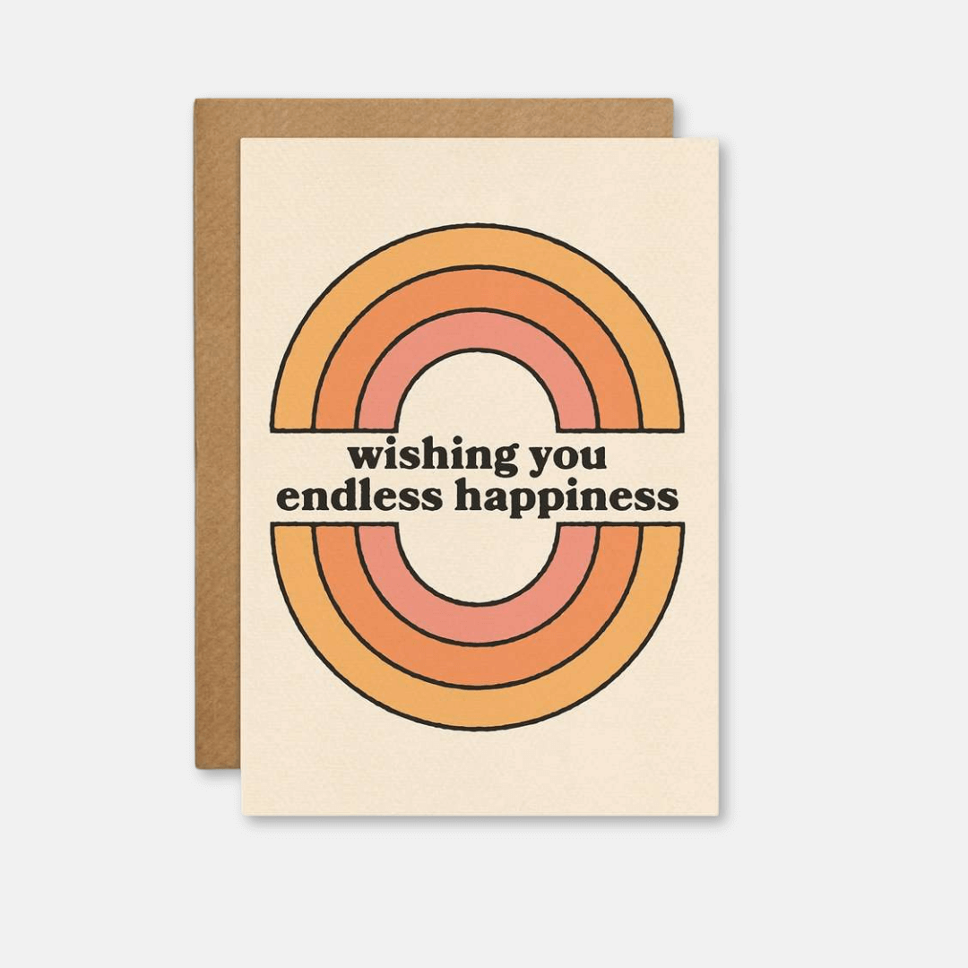 Endless Happiness Greetings Card