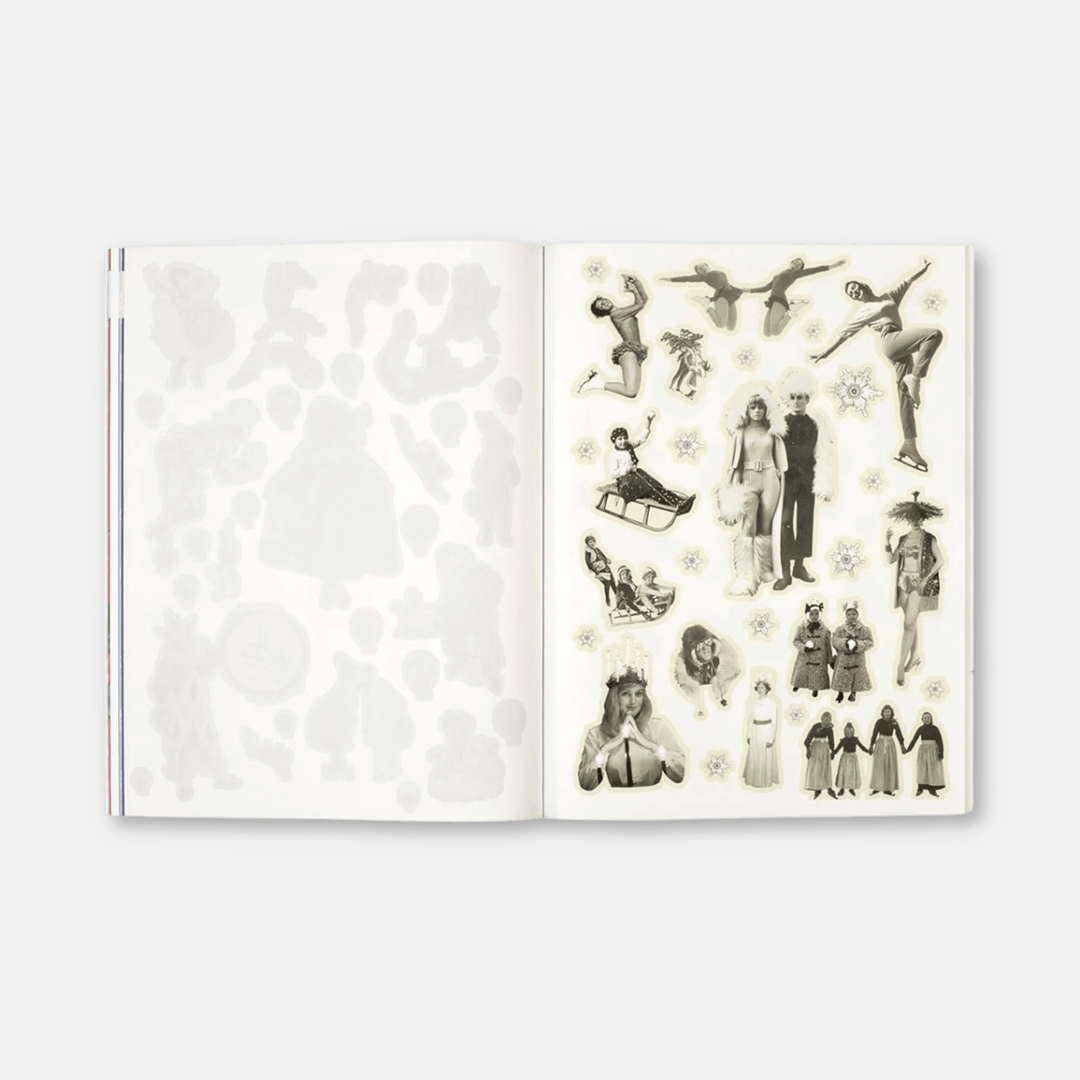 Cut Up This Book Christmas Collage Kit