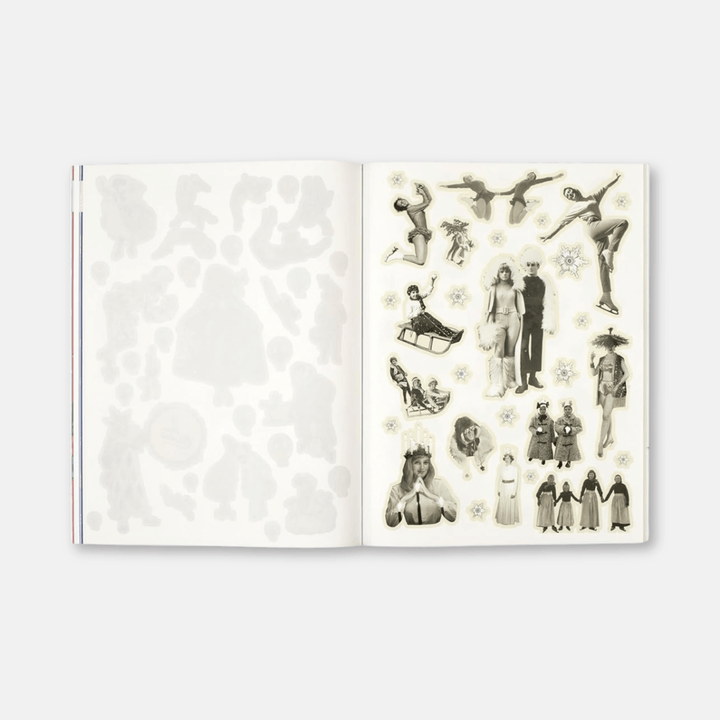 Cut Up This Book Christmas Collage Kit