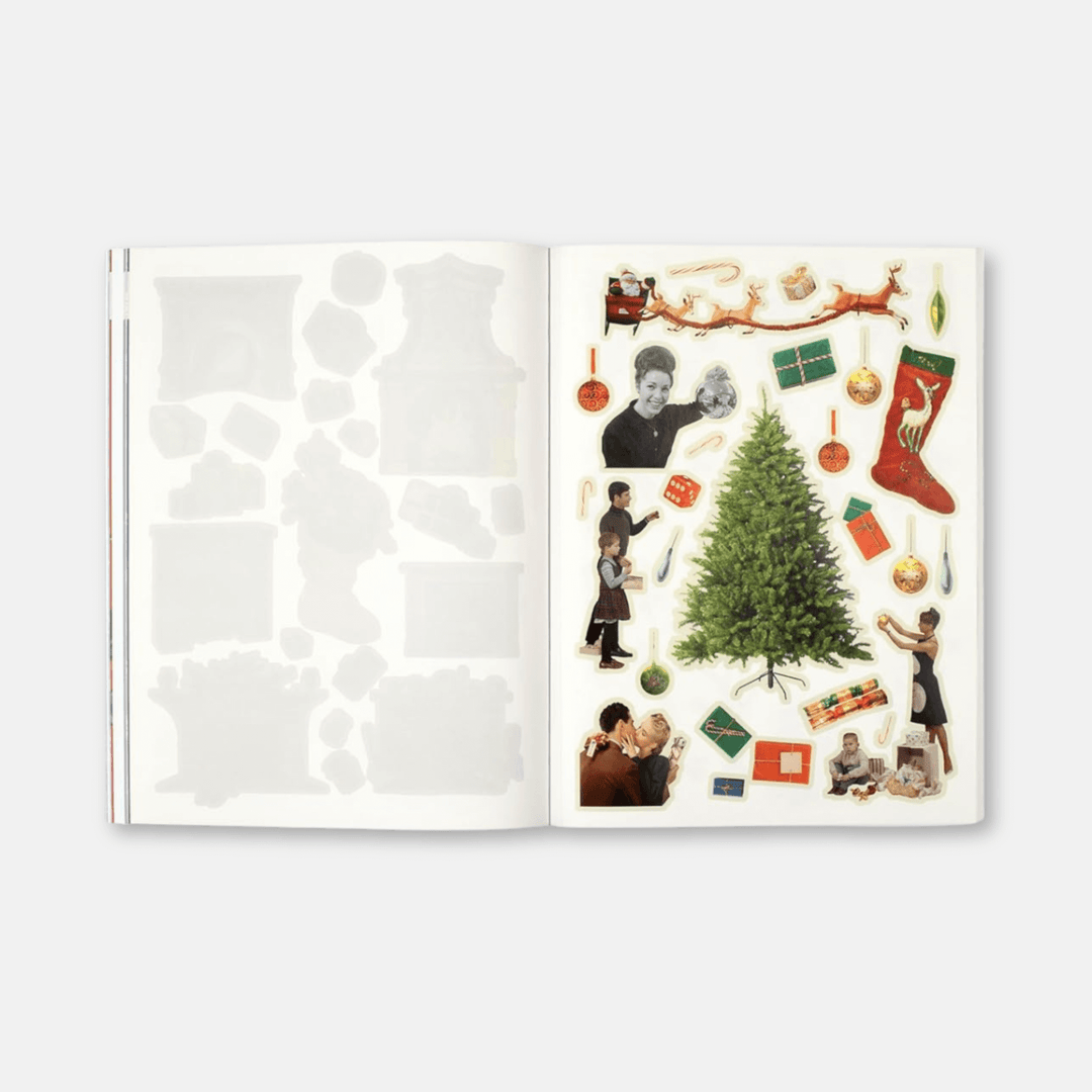 Cut Up This Book Christmas Collage Kit