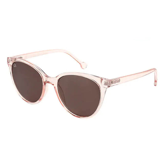 Transparent Pink Millie Sunglasses