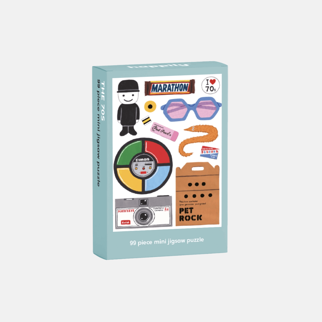 In the 70s 99 Piece Mini Puzzle