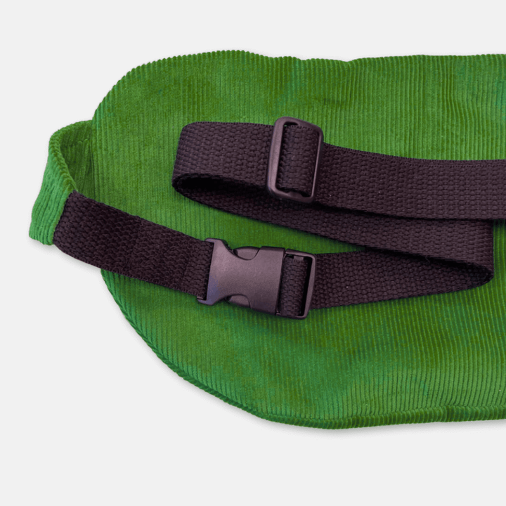 Green Corduroy Bum Bag