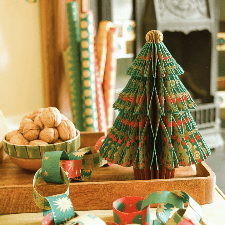 Christmas Tree Honeycomb Decoration