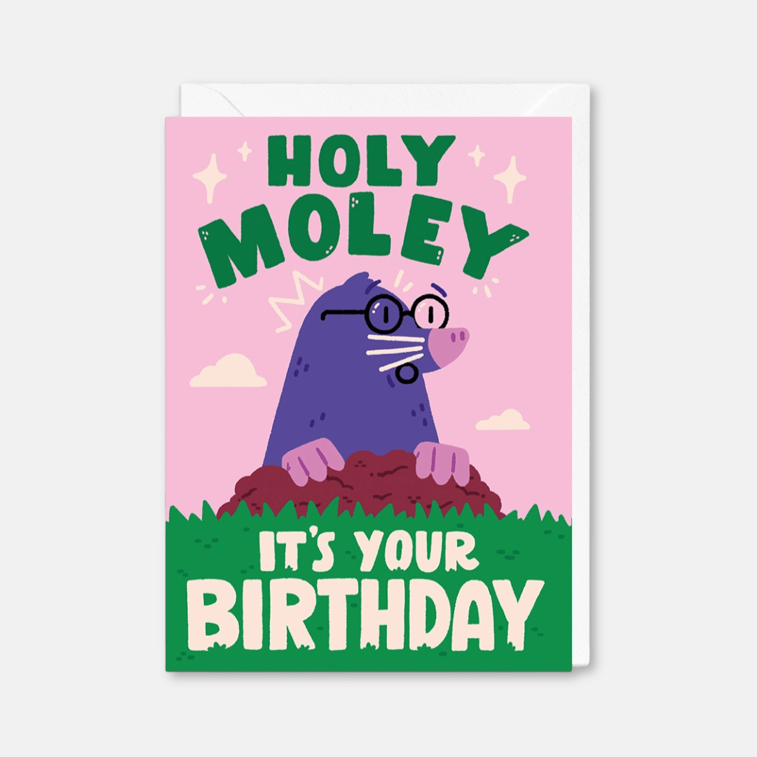 Holy Moley Birthday Greetings Card