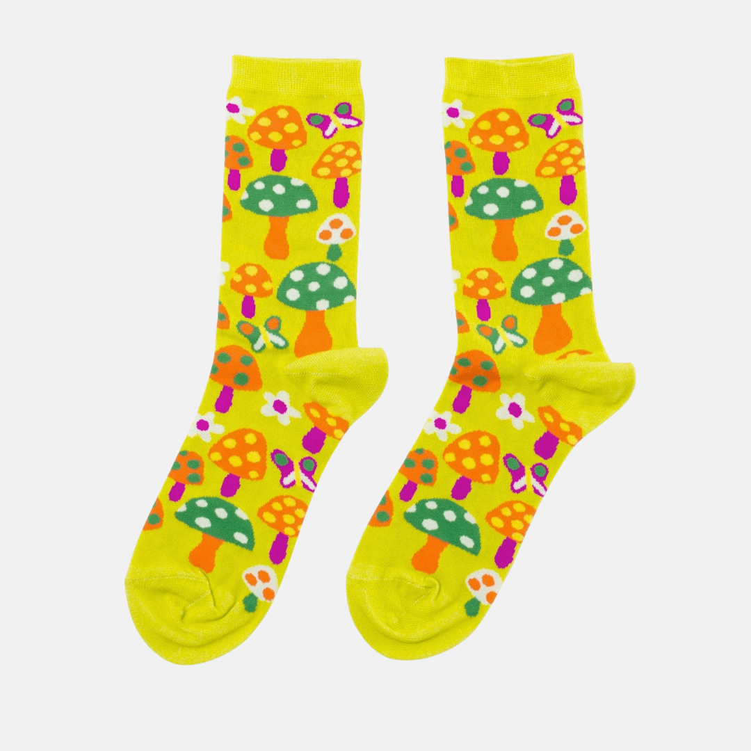 Mushroom Socks (M)
