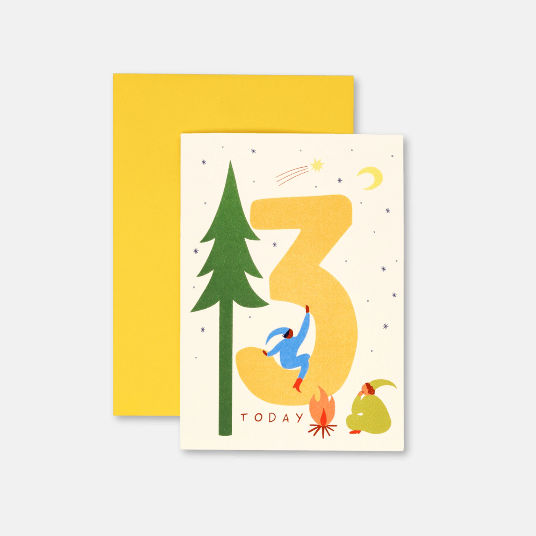 3rd Birthday Greetings Card