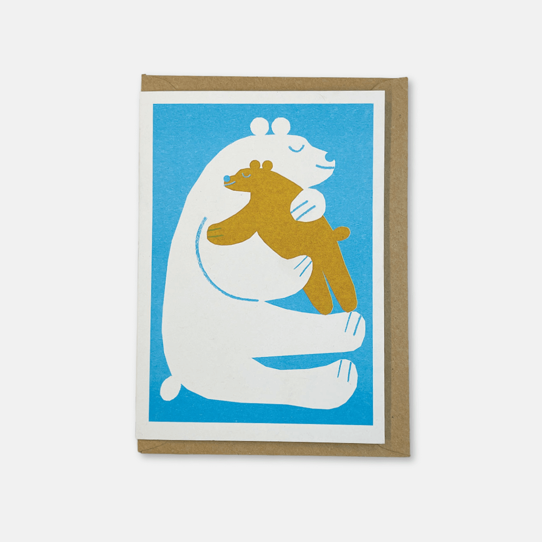 Bear Hug Greetings Card
