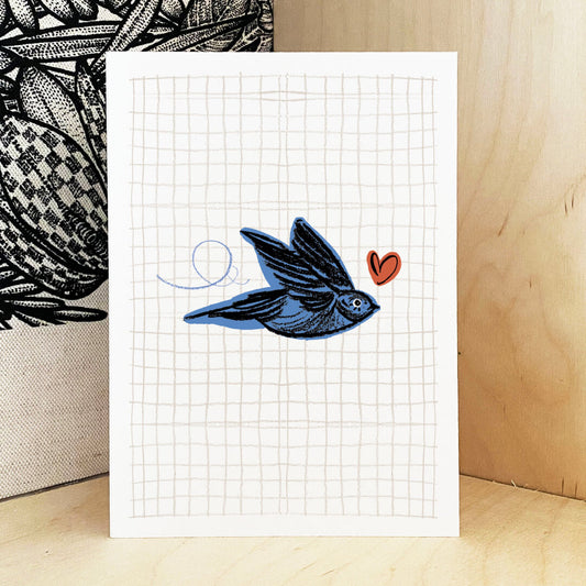Lovebird A5 Art Print