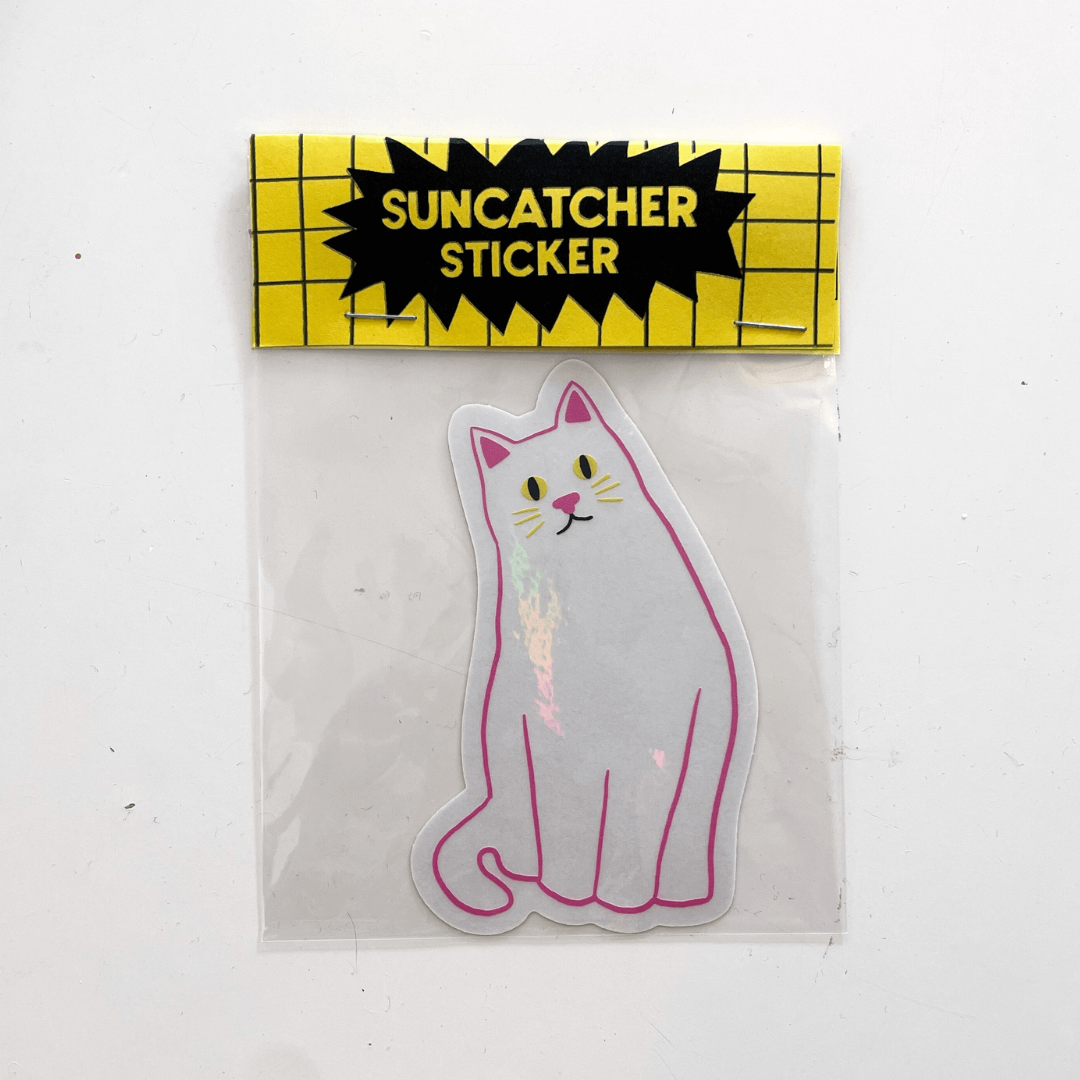 Cat Suncatcher Sticker