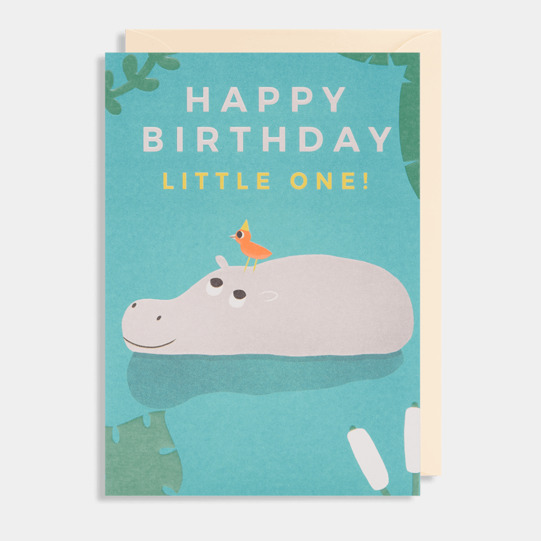Happy Birthday Little One Greetings Card