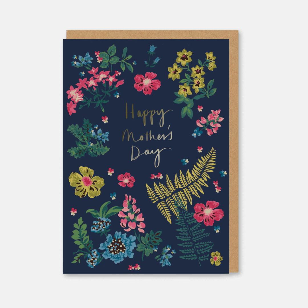 Mother's Day Twilight Garden Greetings Card