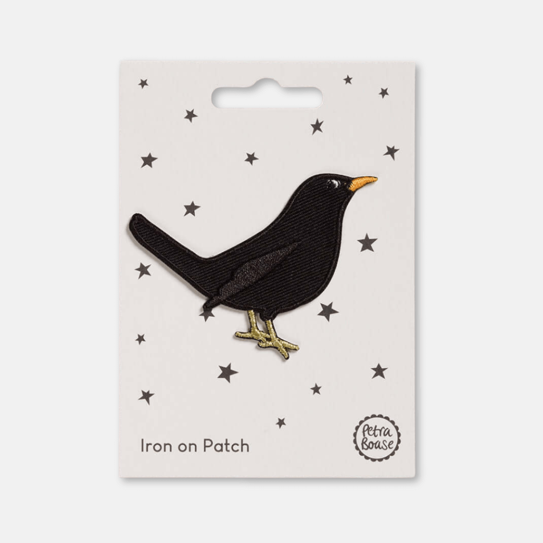 Black Bird Iron-on Patch