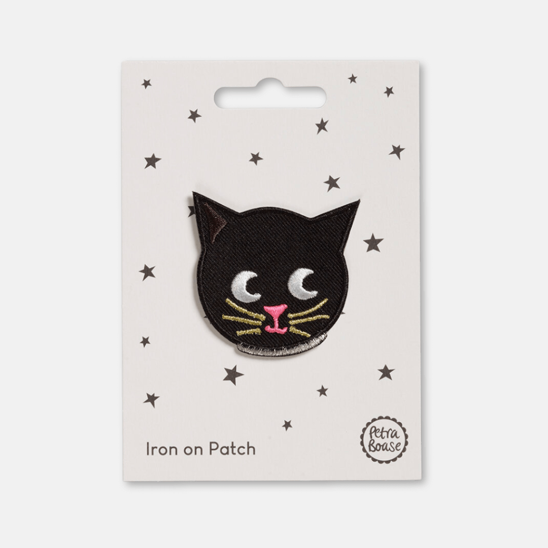 Black Cat Iron-on Patch