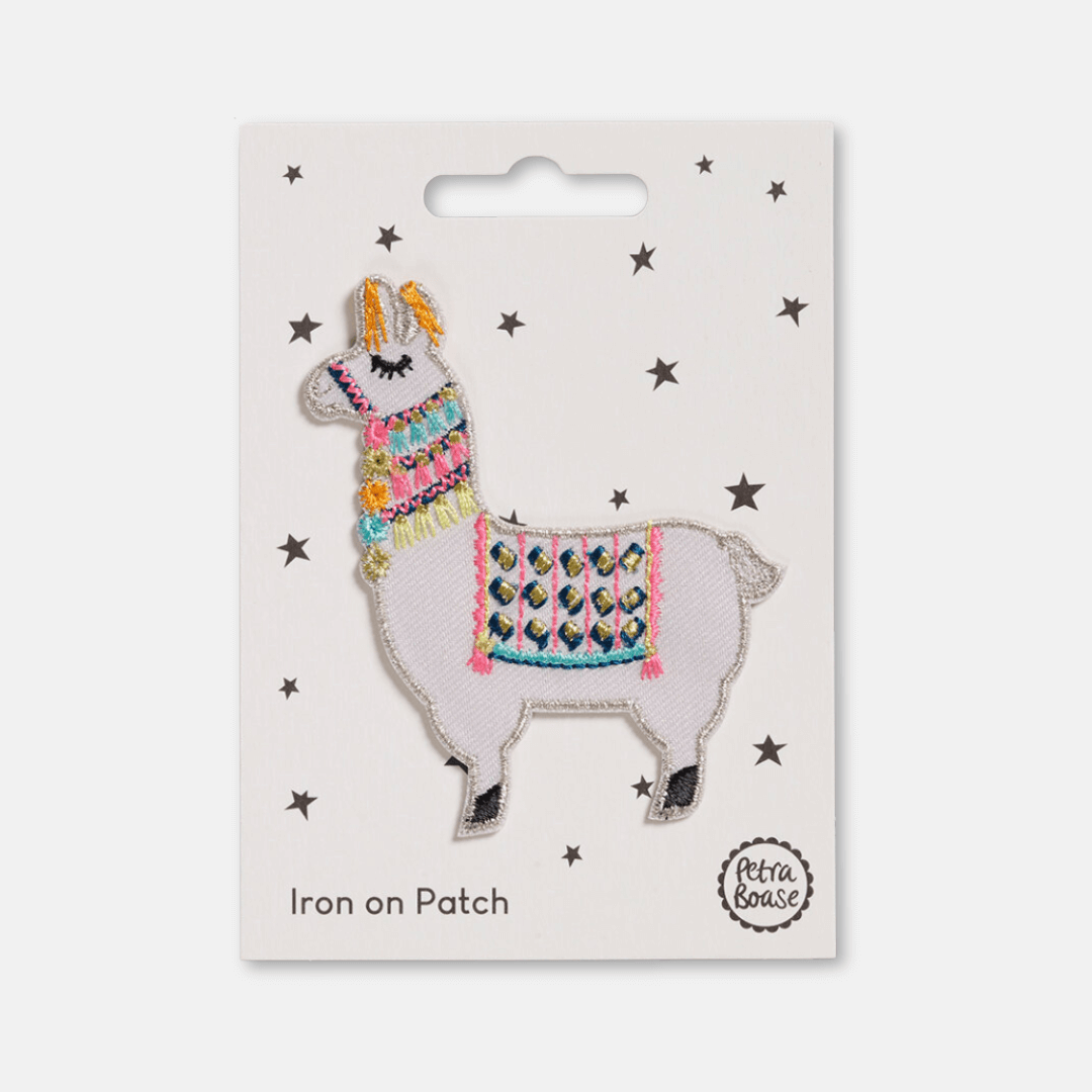 Llama Iron-on Patch