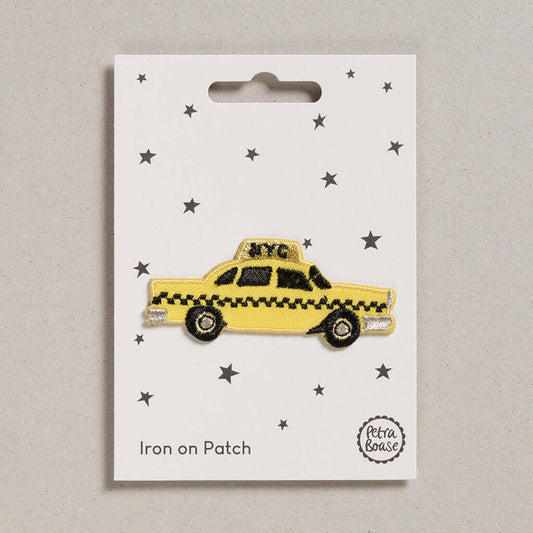 New York Taxi Iron-on Patch
