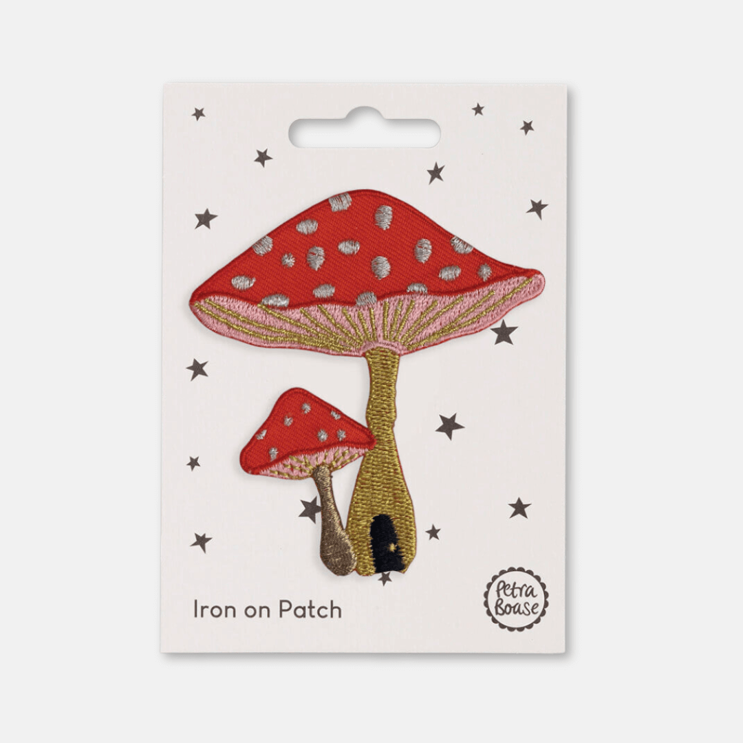 Toadstools Iron-on Patch