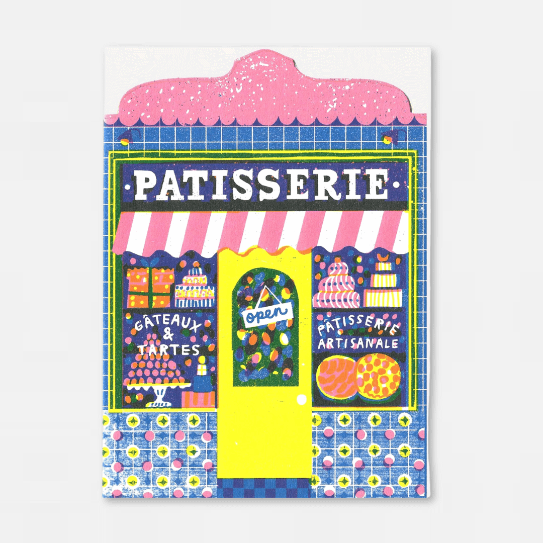 Patisserie Greetings Card