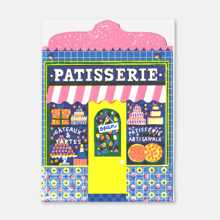 Patisserie Greetings Card