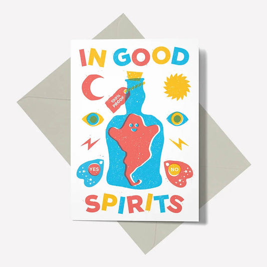 In Good Spirits Greetings Card