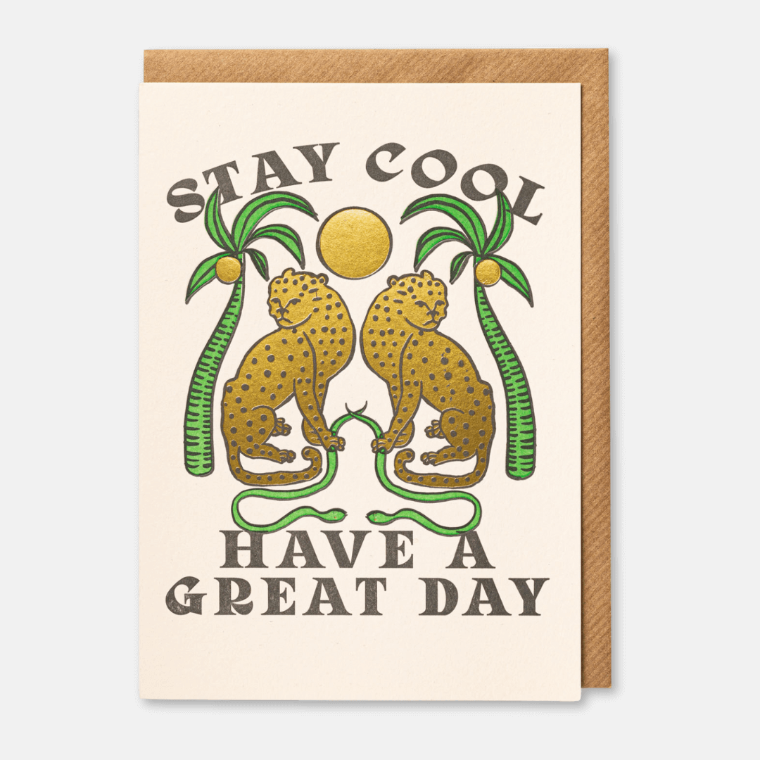 Stay Cool Greetings Card