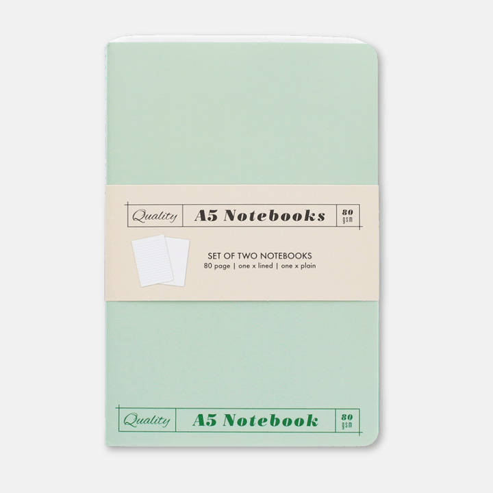 Set of A5 Notebooks
