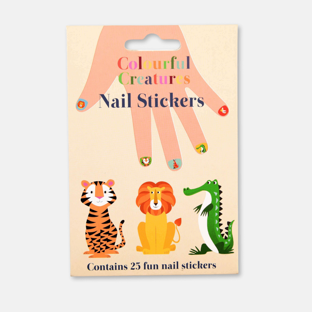 Colourful Creatures Nail Stickers
