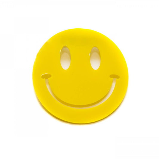 Smiley Face Pin Brooch