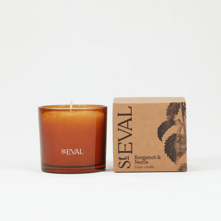 Glass Amber Candles