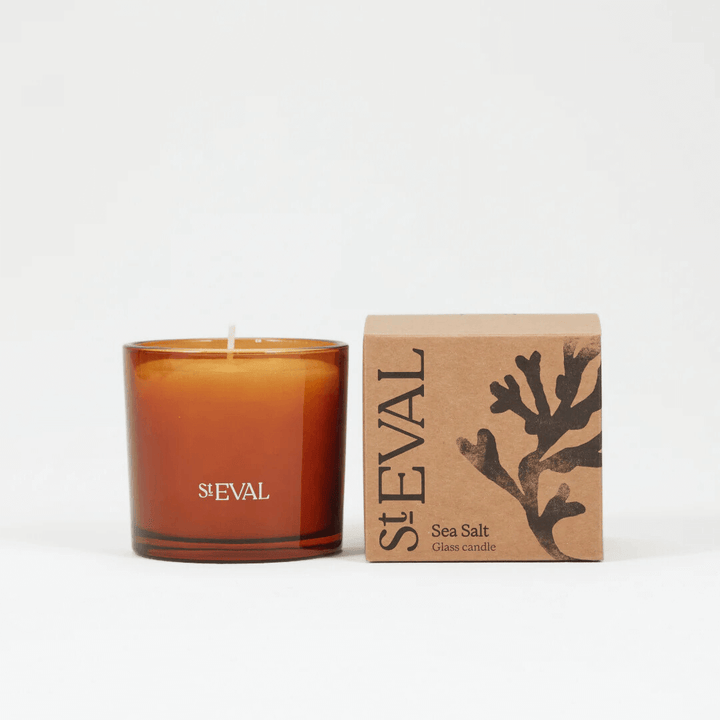 Glass Amber Candles