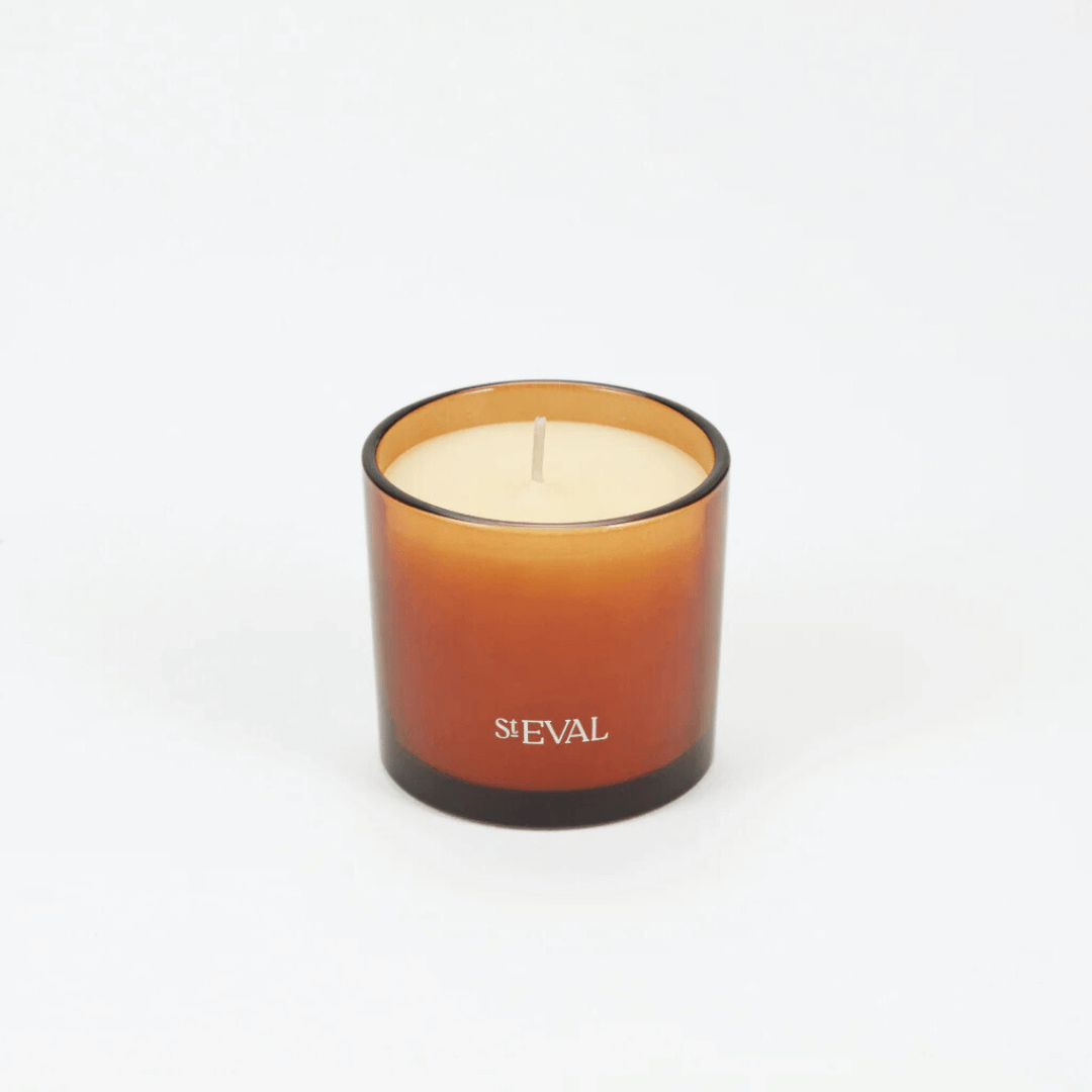 Glass Amber Candles