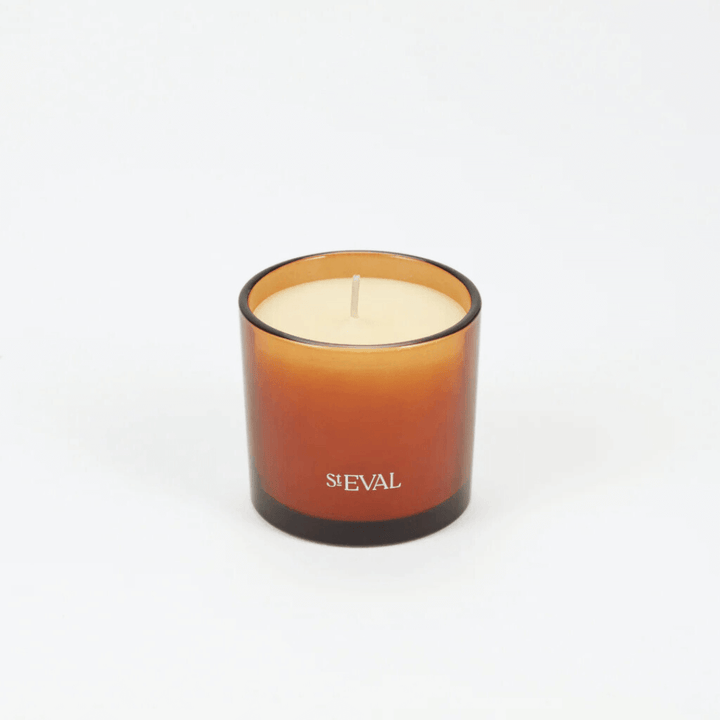 Glass Amber Candles