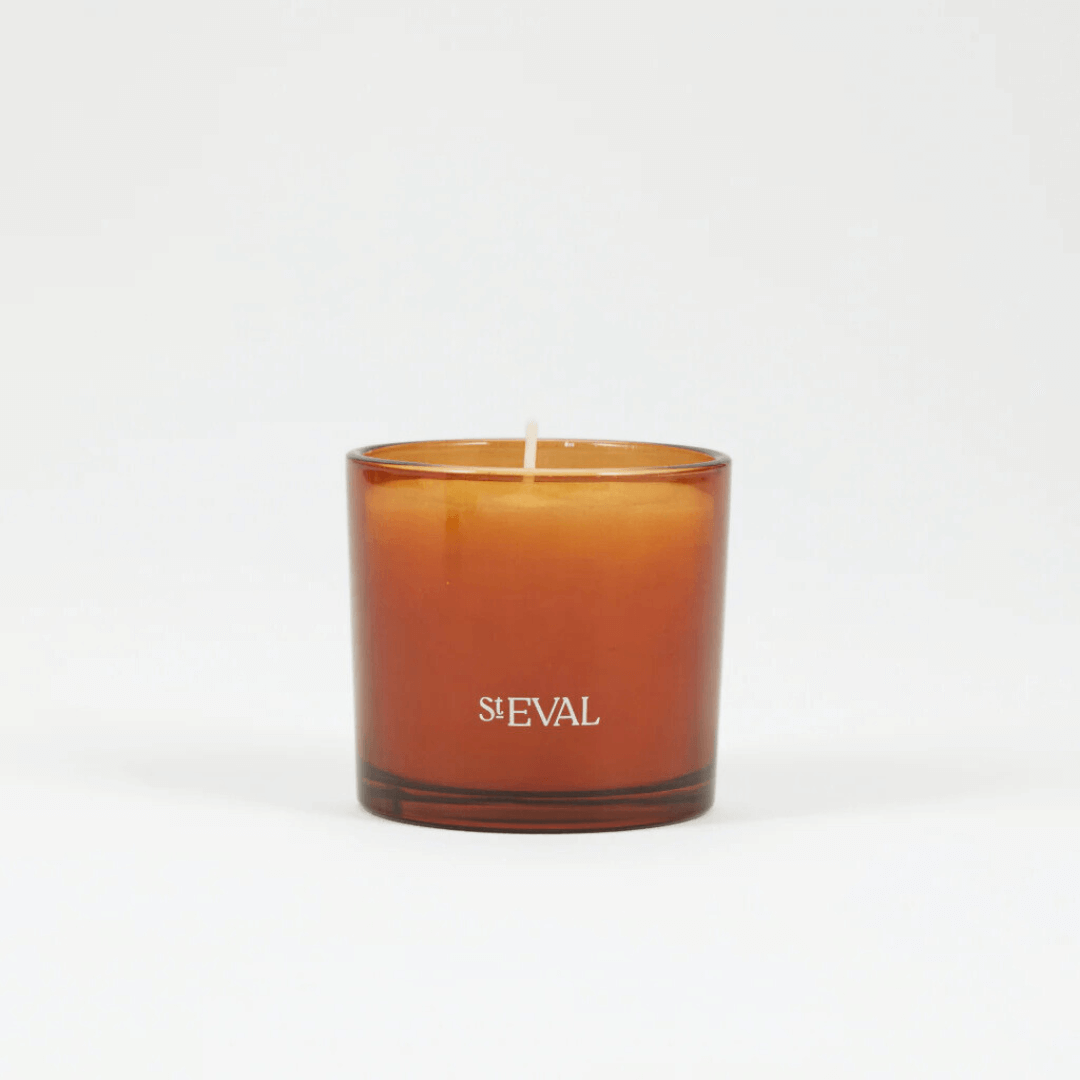 Glass Amber Candles