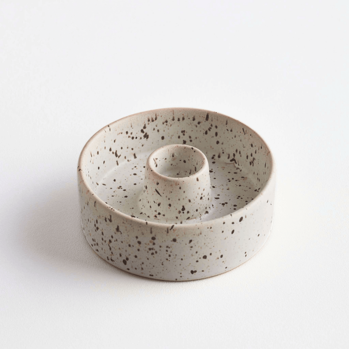 Speckled Candle Holder