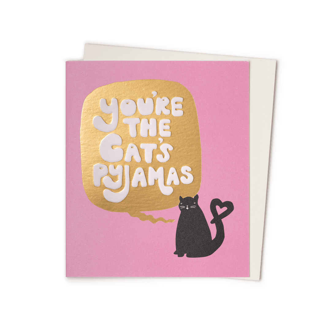 You're The Cat's Pyjamas Card – BAM Store + Space