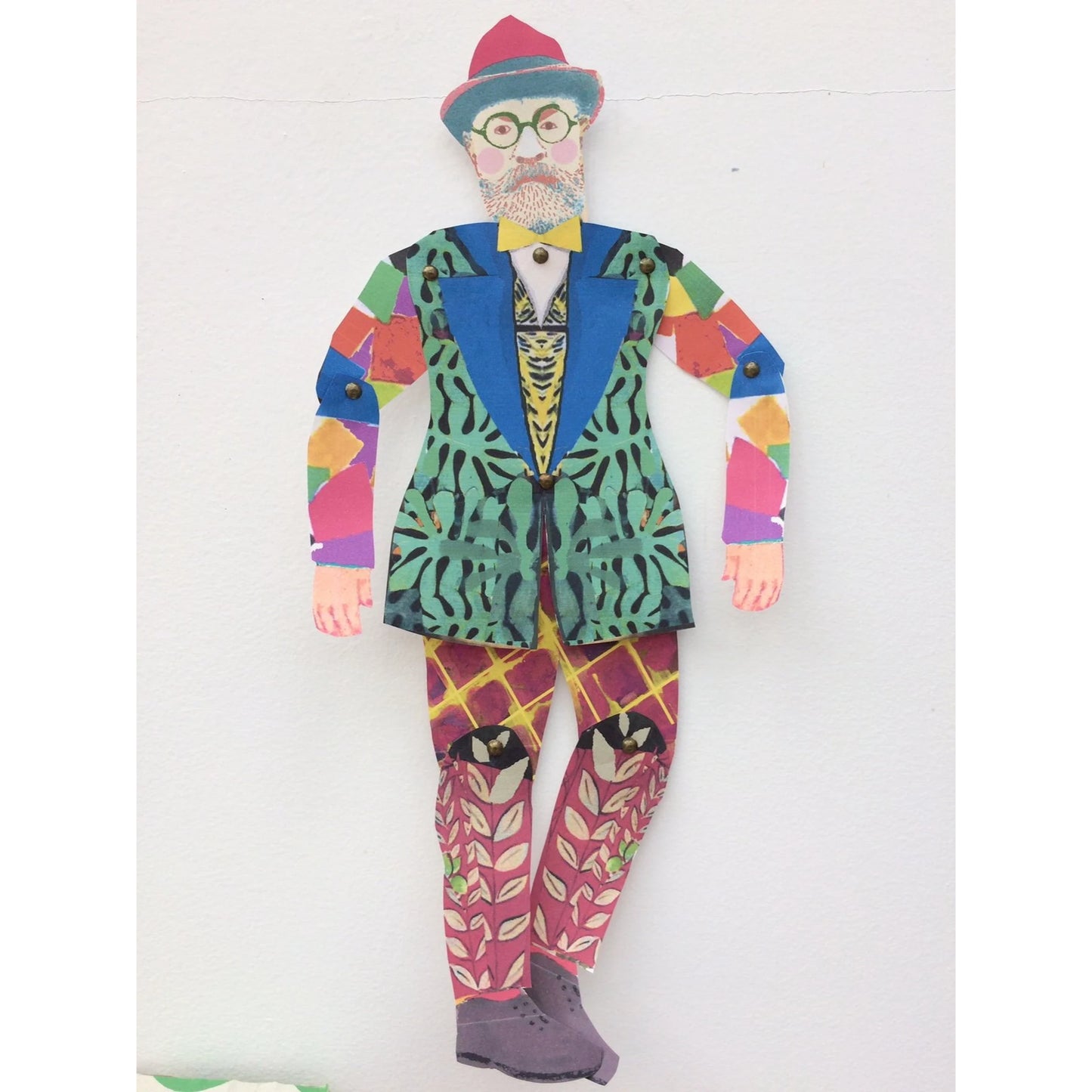 Cut and Make Artist Pin Puppets