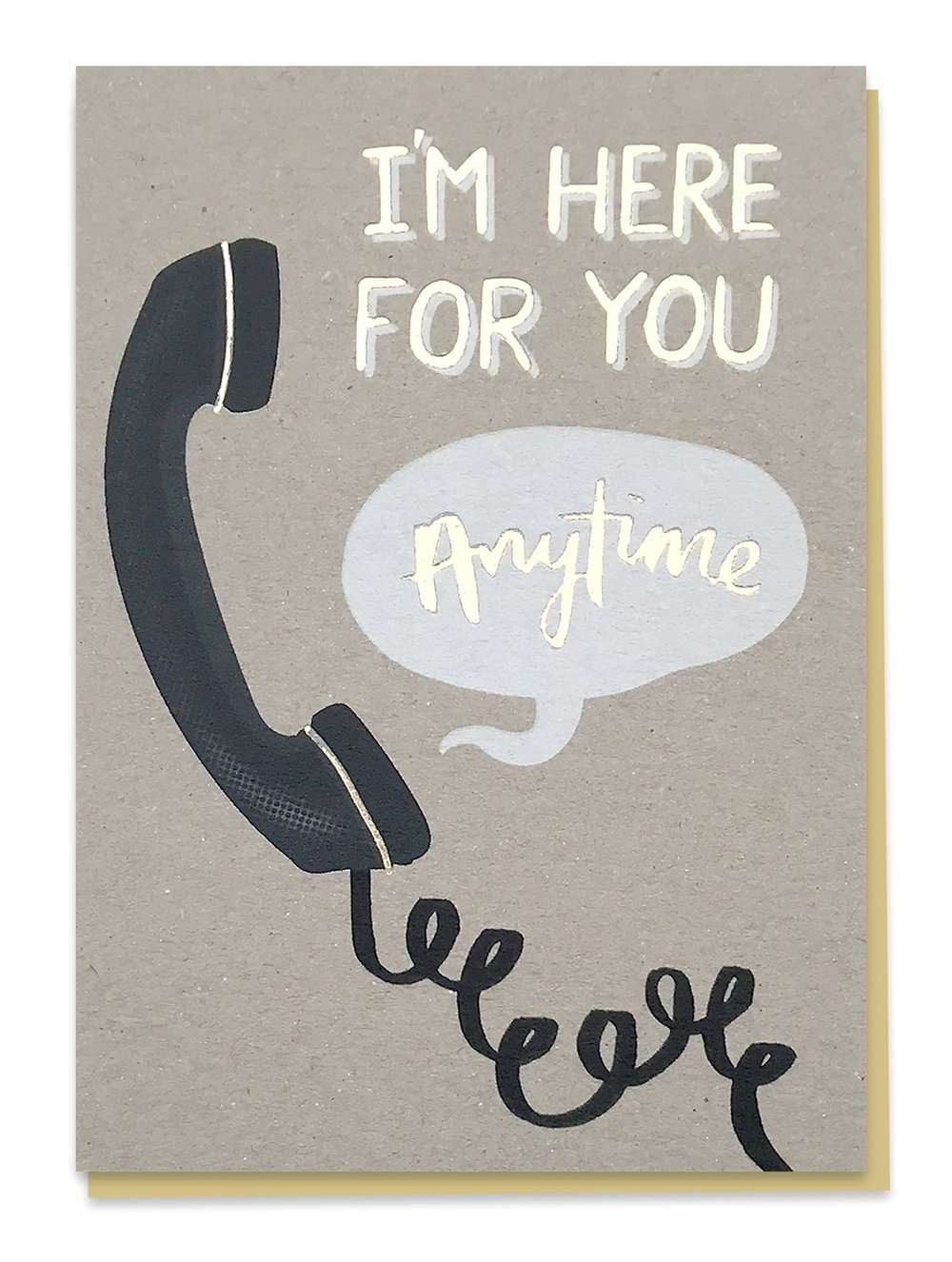 Here For You Card