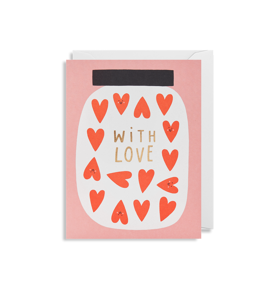 With Love Mini Greetings Card