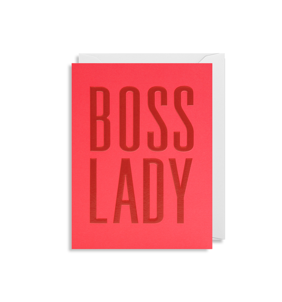 Boss Lady Mini Card