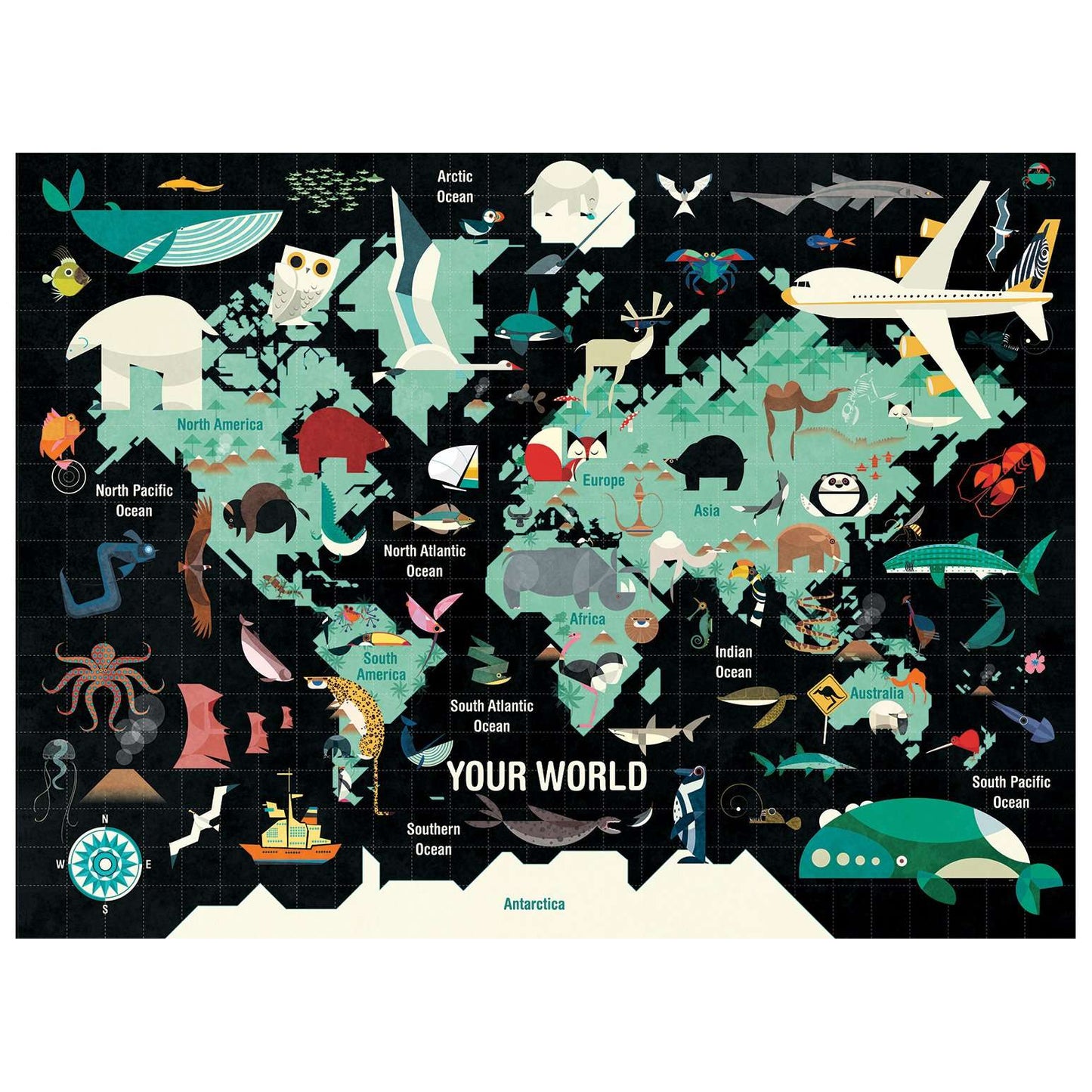 Your World 1000 Piece Puzzle