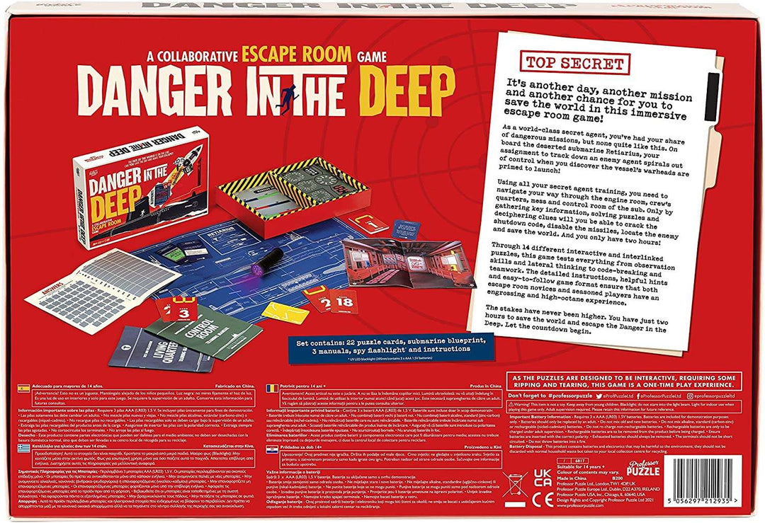 Danger in the Deep: Escape from the Submarine Game