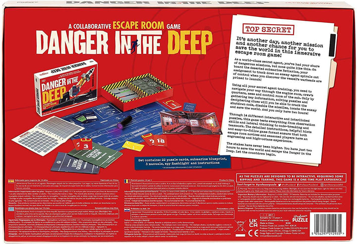 Danger in the Deep: Escape from the Submarine Game