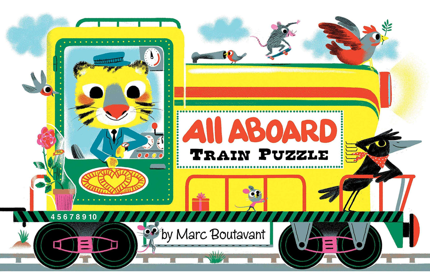 All Aboard Train Puzzle