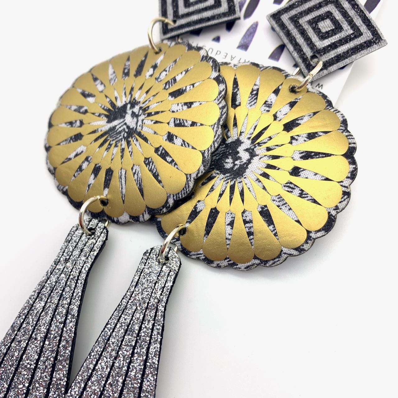 Dakota Rae Dust Extra Long Dangly Earrings