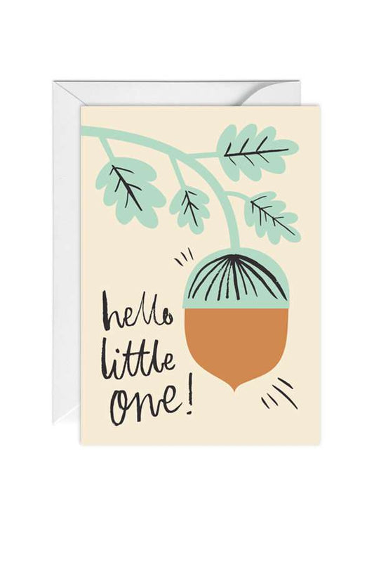 Little Acorn  Greetings Card
